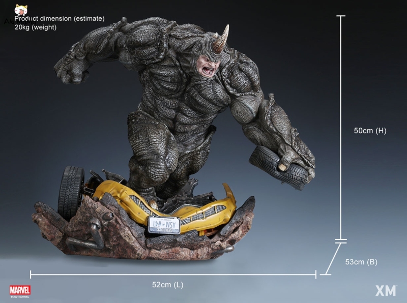 (Pre-order) Rhino MARVEL Premium Collectibles 1/4 Scale Statue By XM Studios