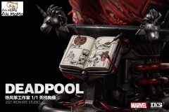 (Pre-order) Deadpool 1/1 Life Size Licensed Bust Statue By Iron Kite Studio