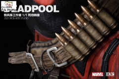 (Pre-order) Deadpool 1/1 Life Size Licensed Bust Statue By Iron Kite Studio