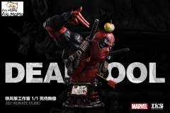 (Pre-order) Deadpool 1/1 Life Size Licensed Bust Statue By Iron Kite Studio