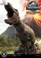 (Pre-order) Regular Ver. Jurassic World: Fallen Kingdom (Film) Tyrannosaurus-Rex &amp; Carnotaurus LMCJW2-07 1/15 Scale Statue By Prime 1 Studio