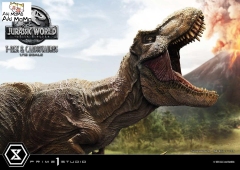 (Pre-order) Regular Ver. Jurassic World: Fallen Kingdom (Film) Tyrannosaurus-Rex &amp; Carnotaurus LMCJW2-07 1/15 Scale Statue By Prime 1 Studio
