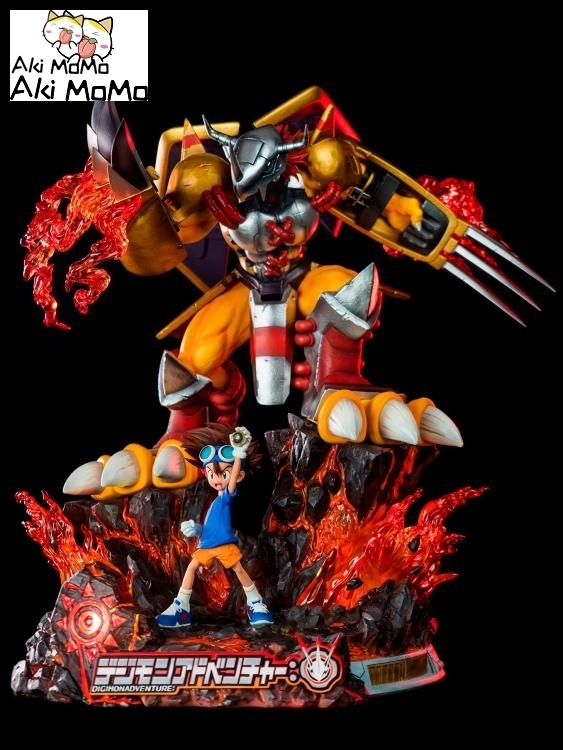 (Pre-order) Digimon Adventure: BN Figure Taichi &amp; Wargreymon H50cm Resin Statue By Bandai Namco