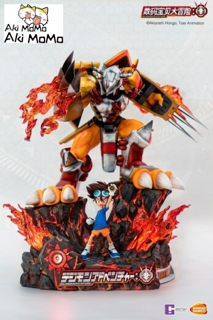 (Pre-order) Digimon Adventure: BN Figure Taichi &amp; Wargreymon H50cm Resin Statue By Bandai Namco