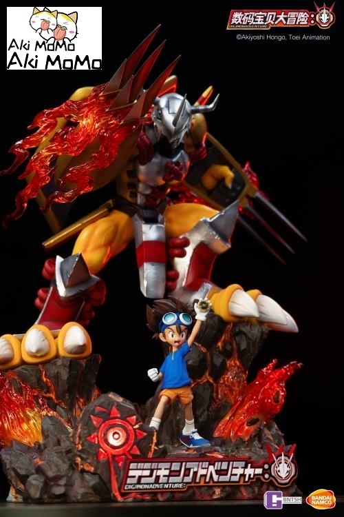 (Pre-order) Digimon Adventure: BN Figure Taichi &amp; Wargreymon H50cm Resin Statue By Bandai Namco