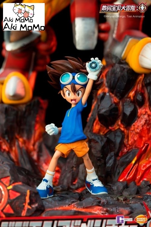 (Pre-order) Digimon Adventure: BN Figure Taichi &amp; Wargreymon H50cm Resin Statue By Bandai Namco