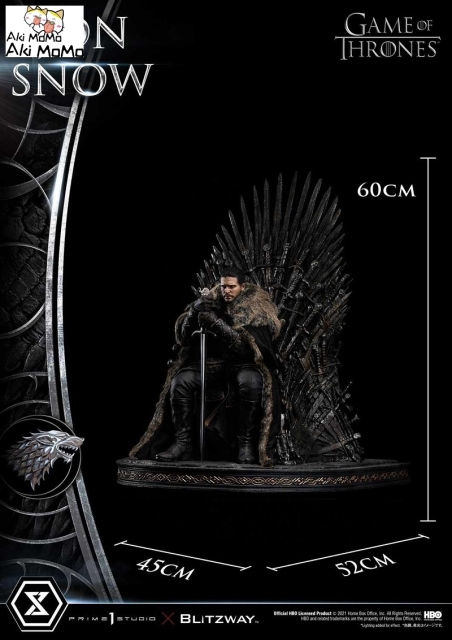 (Pre-order) Game of Thrones Jon Snow UPMGOT-03 1/4 Scale Statue By Prime 1 Studio