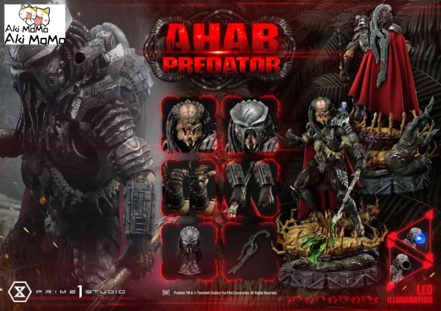 (Pre-order) Regular Version Predator Comics Ahab Predator PMDHPR-05 1/4 Scale Statue By Prime 1 Studio