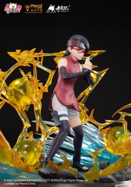 (Back-order) BORUTO NARUTO Figure NEXT GENERATIONS Uchiha Sarada 1/4 Scale Statue By Fire Spirit
