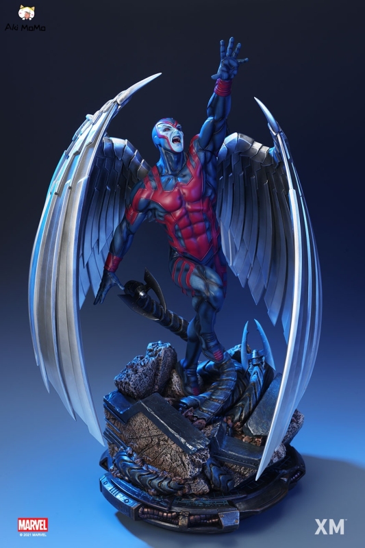 (Pre-order) Marvel X-Men Archangel X Force Ver A 1/4 Scale Statue by XM Studios