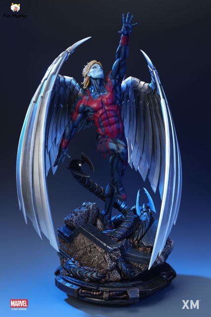 (Pre-order) Marvel X-Men Archangel X Force Ver A 1/4 Scale Statue by XM Studios