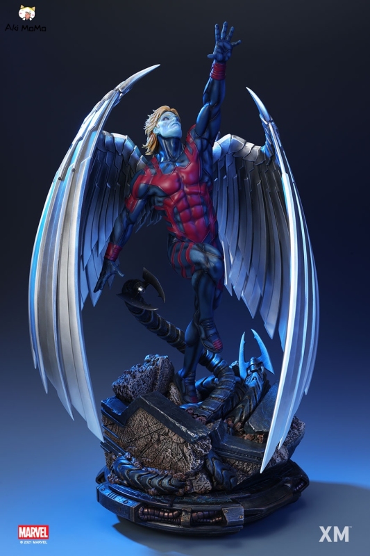 (Pre-order) Marvel X-Men Archangel X Force Ver A 1/4 Scale Statue by XM Studios
