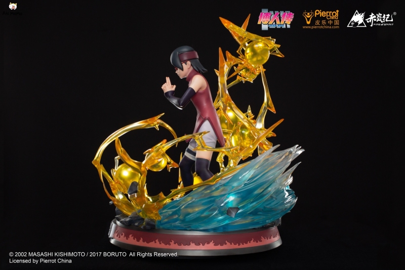 (Back-order) BORUTO NARUTO Figure NEXT GENERATIONS Uchiha Sarada 1/4 Scale Statue By Fire Spirit