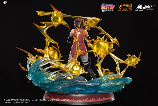 (Back-order) BORUTO NARUTO Figure NEXT GENERATIONS Uchiha Sarada 1/4 Scale Statue By Fire Spirit