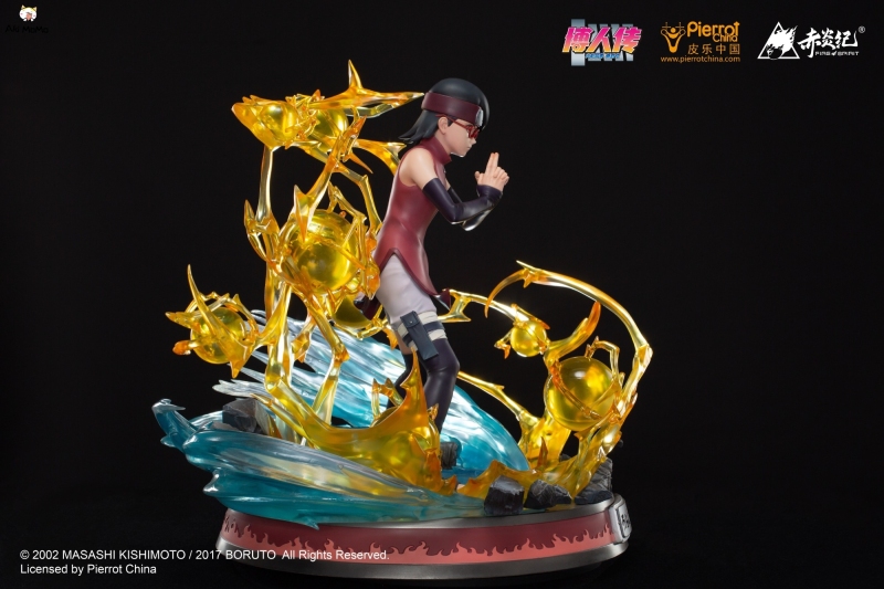 (Back-order) BORUTO NARUTO Figure NEXT GENERATIONS Uchiha Sarada 1/4 Scale Statue By Fire Spirit