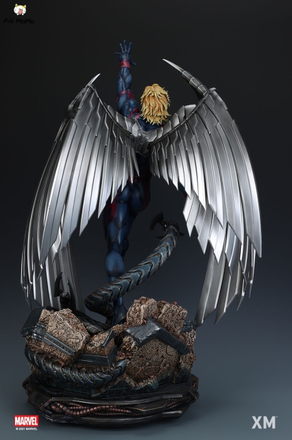 (Pre-order) Marvel X-Men Archangel X Force Ver A 1/4 Scale Statue by XM Studios