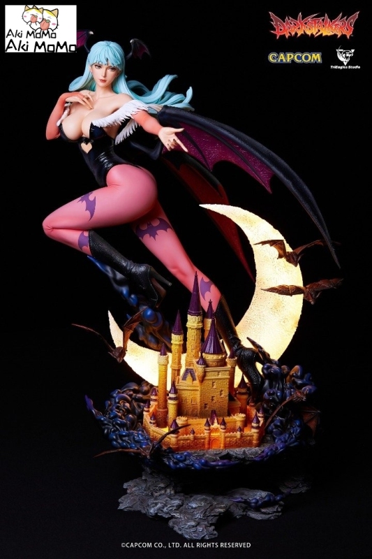 (Pre-order Closed) Capcom Darkstalker Morrigan Player 1 Licensed 1/4 Scale Statue By TriEagles Studio