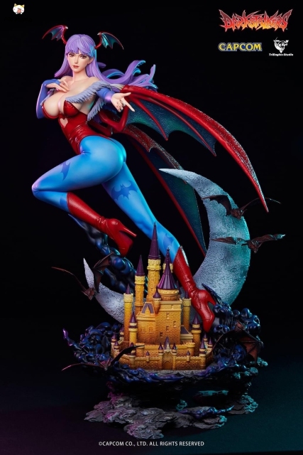 (Pre-order Closed) Capcom Darkstalker Morrigan Player 2 Licensed 1/4 Scale Statue By TriEagles Studio