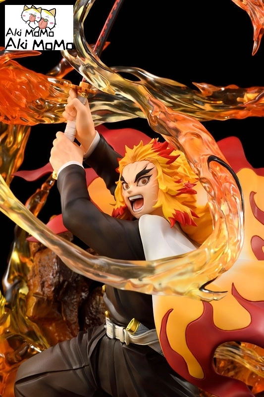(Pre-order) Bellfine DX Ver. Demon Slayer Figure: Kimetsu no Yaiba Kyojuro Rengoku 1/8 Figure