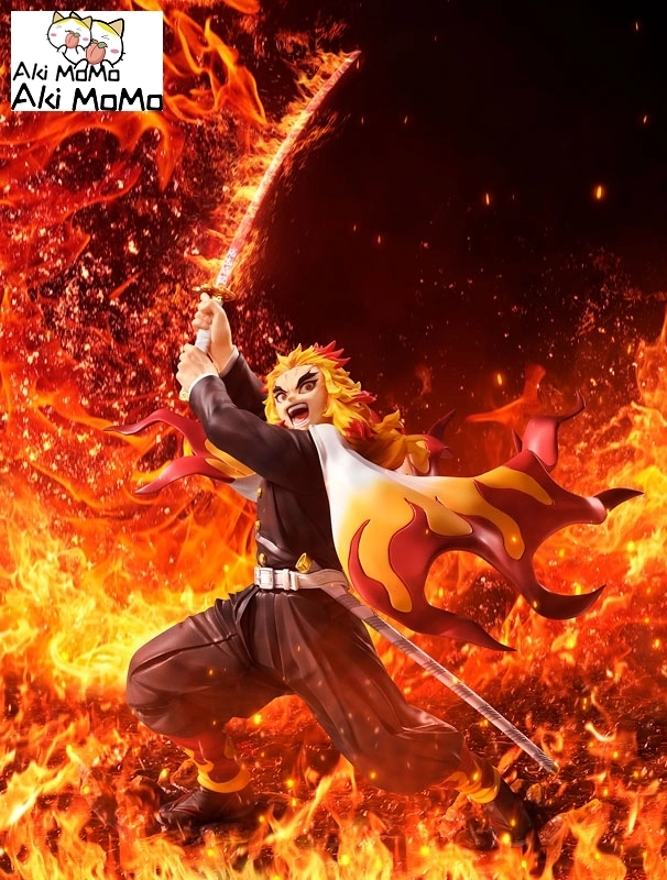 (Pre-order) Bellfine DX Ver. Demon Slayer Figure: Kimetsu no Yaiba Kyojuro Rengoku 1/8 Figure