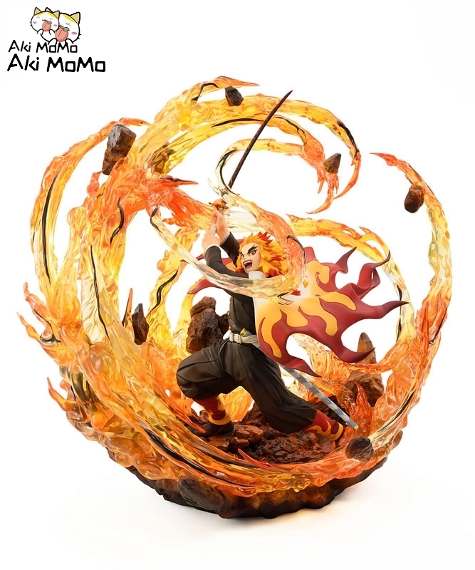 (Pre-order) Bellfine DX Ver. Demon Slayer Figure: Kimetsu no Yaiba Kyojuro Rengoku 1/8 Figure