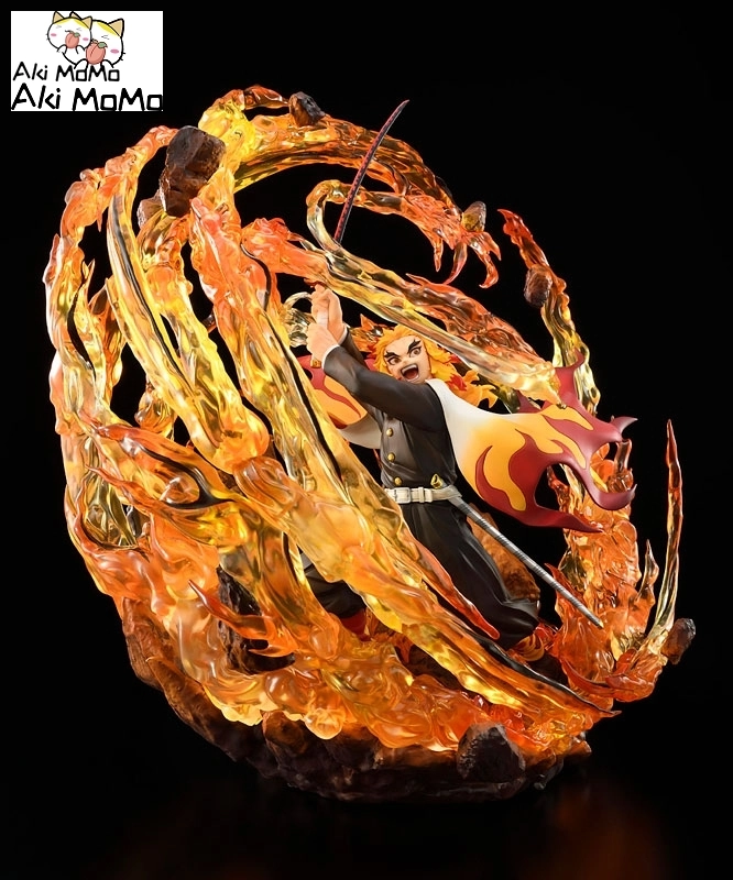 (Pre-order) Bellfine DX Ver. Demon Slayer Figure: Kimetsu no Yaiba Kyojuro Rengoku 1/8 Figure