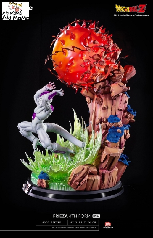 (Pre-order) Frieza 4th Form Dragons Balls Z HQS+ 1/4 Scale Statue By Tsume Art