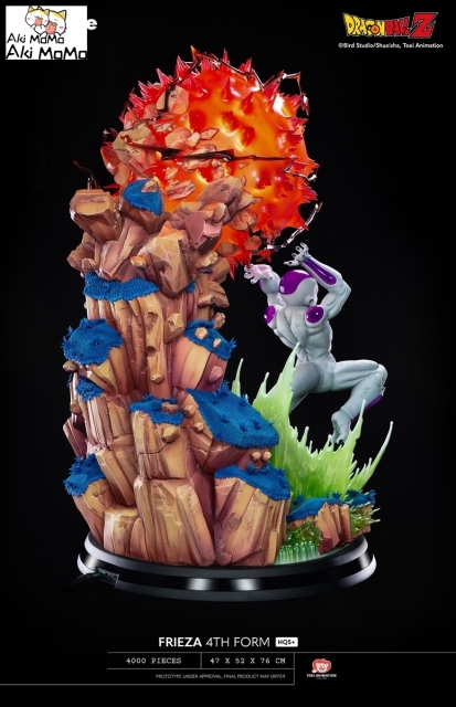 (Pre-order) Frieza 4th Form Dragons Balls Z HQS+ 1/4 Scale Statue By Tsume Art