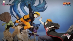 (Pre-order) (Exclusive Sale) Naruto Figure Shippuden Naruto VS. Pain Elite Fandom Statue 1/6 Scale By Figurama Collectors