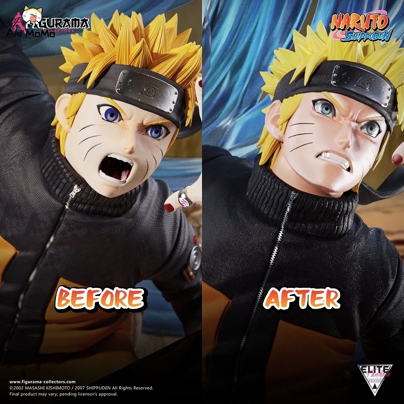 (Pre-order) (Exclusive Sale) Naruto Figure Shippuden Naruto VS. Pain Elite Fandom Statue 1/6 Scale By Figurama Collectors