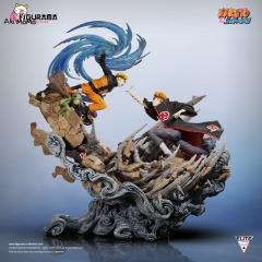 (Pre-order) (Exclusive Sale) Naruto Figure Shippuden Naruto VS. Pain Elite Fandom Statue 1/6 Scale By Figurama Collectors