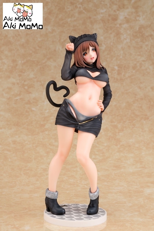 (Pre-order) Daiki Kougyou Cat-ish Girl Kuroneko chan illustration by Matarou 1/6 Figure