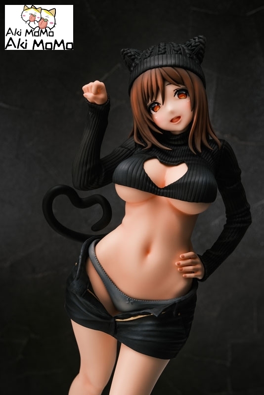 (Pre-order) Daiki Kougyou Cat-ish Girl Kuroneko chan illustration by Matarou 1/6 Figure