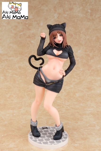 (Pre-order) Daiki Kougyou Cat-ish Girl Kuroneko chan illustration by Matarou 1/6 Figure