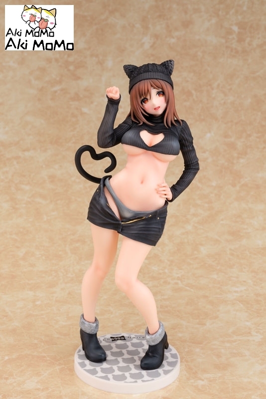 (Pre-order) Daiki Kougyou Cat-ish Girl Kuroneko chan illustration by Matarou 1/6 Figure