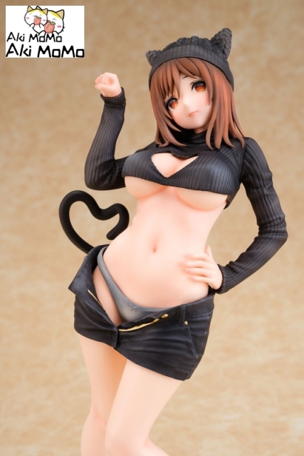 (Pre-order) Daiki Kougyou Cat-ish Girl Kuroneko chan illustration by Matarou 1/6 Figure