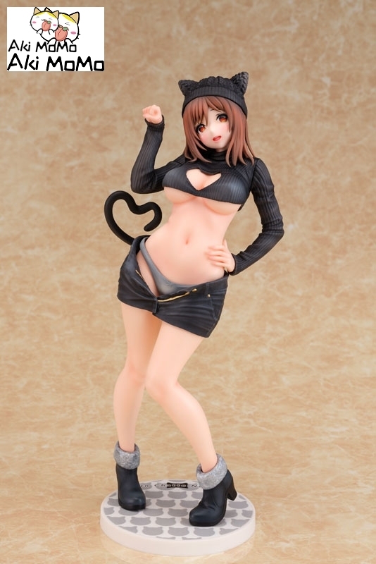 (Pre-order) Daiki Kougyou Cat-ish Girl Kuroneko chan illustration by Matarou 1/6 Figure