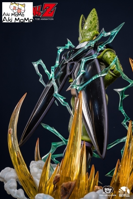 (Pre-order) Dragon Ball Z Cell Perfect Form Licensed 1/4 Scale Statue By Infinity Studio