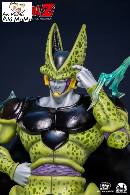 (Pre-order) Dragon Ball Z Cell Perfect Form Licensed 1/4 Scale Statue By Infinity Studio