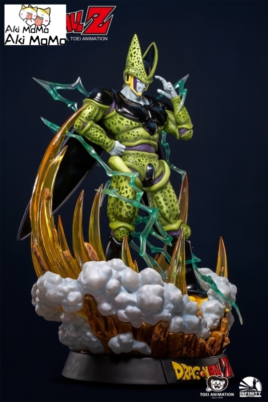 (Pre-order) Dragon Ball Z Cell Perfect Form Licensed 1/4 Scale Statue By Infinity Studio