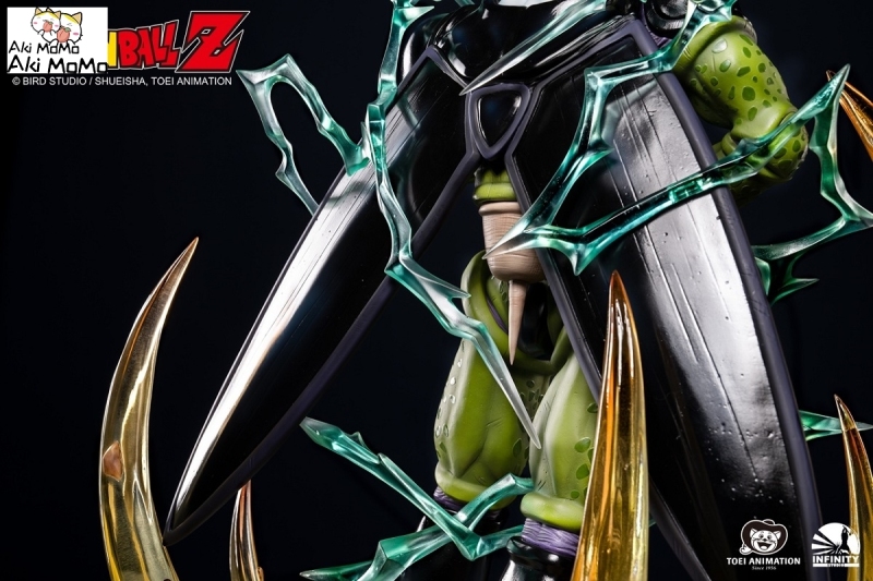(Pre-order) Dragon Ball Z Cell Perfect Form Licensed 1/4 Scale Statue By Infinity Studio