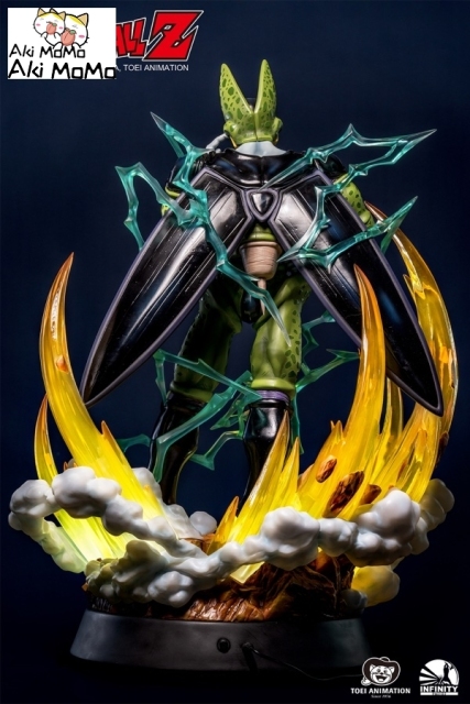 (Pre-order) Dragon Ball Z Cell Perfect Form Licensed 1/4 Scale Statue By Infinity Studio