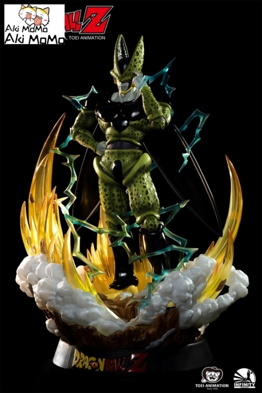 (Pre-order) Dragon Ball Z Cell Perfect Form Licensed 1/4 Scale Statue By Infinity Studio