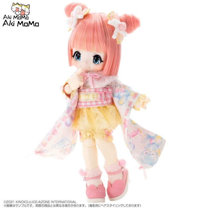 (Pre-order Closed) Azone KIKIPOP! Kumamimi!! Momoiro Omimi Complete Doll