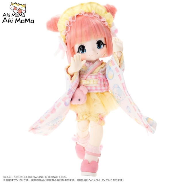 (Pre-order Closed) Azone KIKIPOP! Kumamimi!! Momoiro Omimi Complete Doll