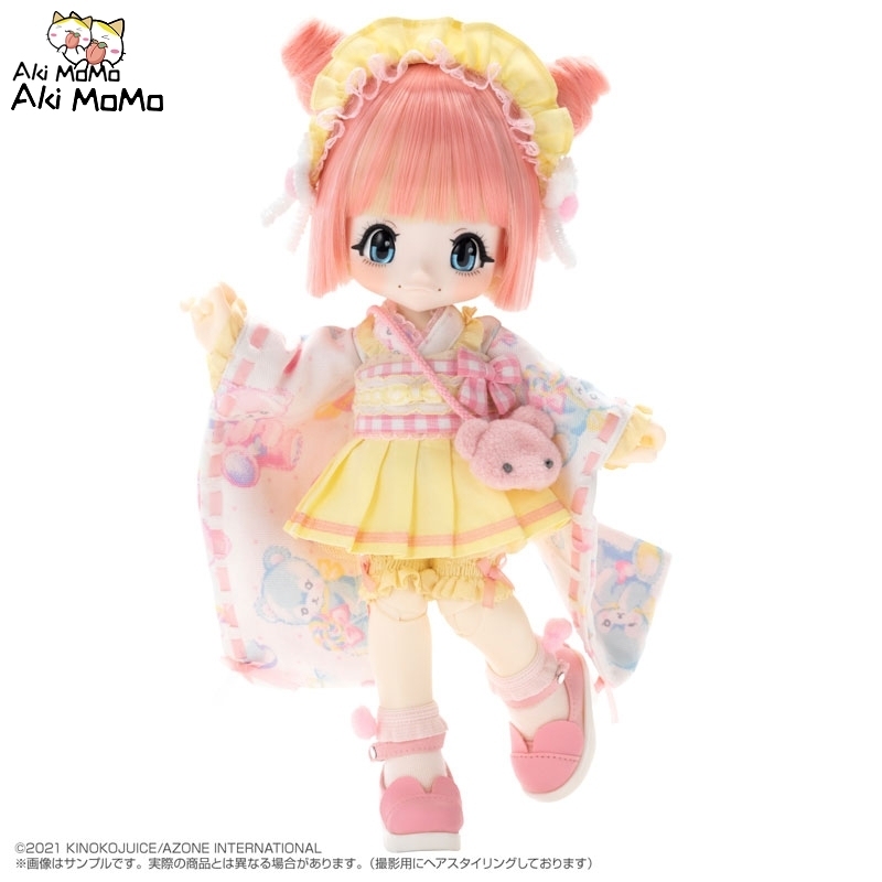 (Pre-order Closed) Azone KIKIPOP! Kumamimi!! Momoiro Omimi Complete Doll