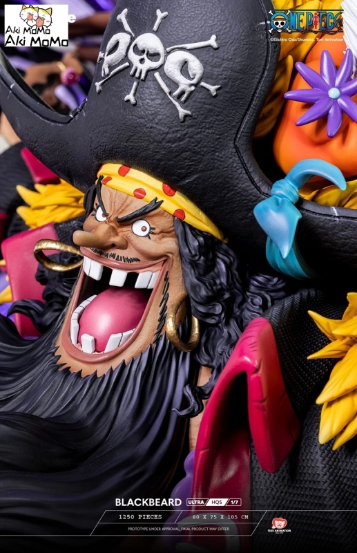(Sold Out) One Piece Figure ULTRA HQS Blackbeard 1/7 Scale Statue By Tsume Art