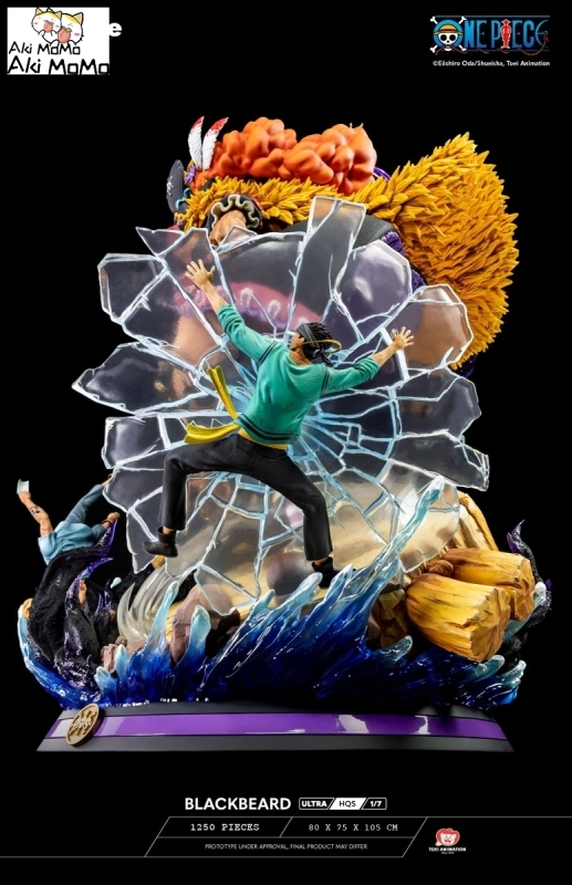 (Sold Out) One Piece Figure ULTRA HQS Blackbeard 1/7 Scale Statue By Tsume Art