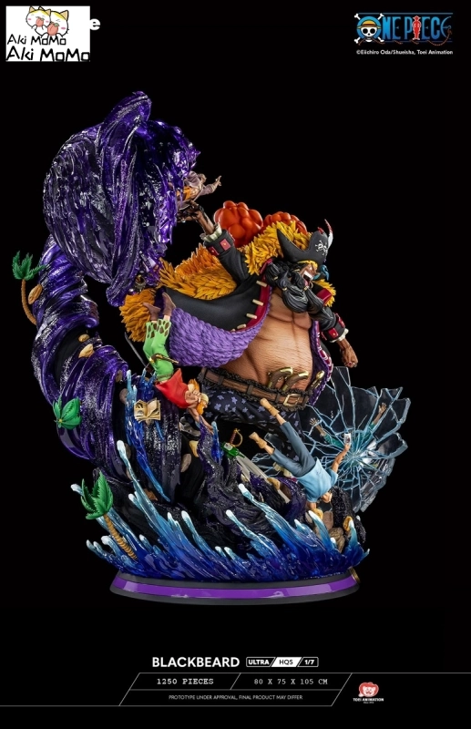 (Sold Out) One Piece Figure ULTRA HQS Blackbeard 1/7 Scale Statue By Tsume Art