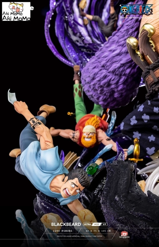 (Sold Out) One Piece Figure ULTRA HQS Blackbeard 1/7 Scale Statue By Tsume Art